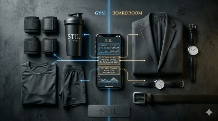 The Active Professional: Mastering the Gym-to-Office Wardrobe with AI